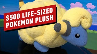 Mareep Is Here We Spent 500 On A Life Size Pokemon Plush Youtube