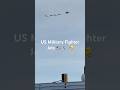 Incredible U.S. Military Fighter Jets In The Sky! 🇺🇸🛩️🫡🙏 #shorts #usa #fighterjet
