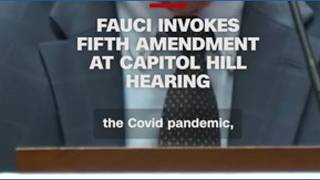 Dr. Fauci invokes 5th amendment at hearing