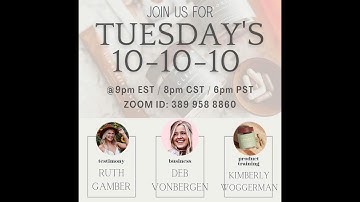 10-10-10 Kim Woggerman, Deb VonBergen, Immune Plus