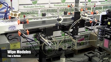 Weber 5300 Label Printer-Applicator with Wipe Modules