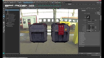 PBR setup for Mental Ray Maya Part 3