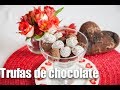 Trufas de chocolate