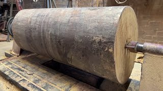 Amazing WOOD TURNING || This is a wood as strong as iron! Woodworking is extremely dangerous!!!