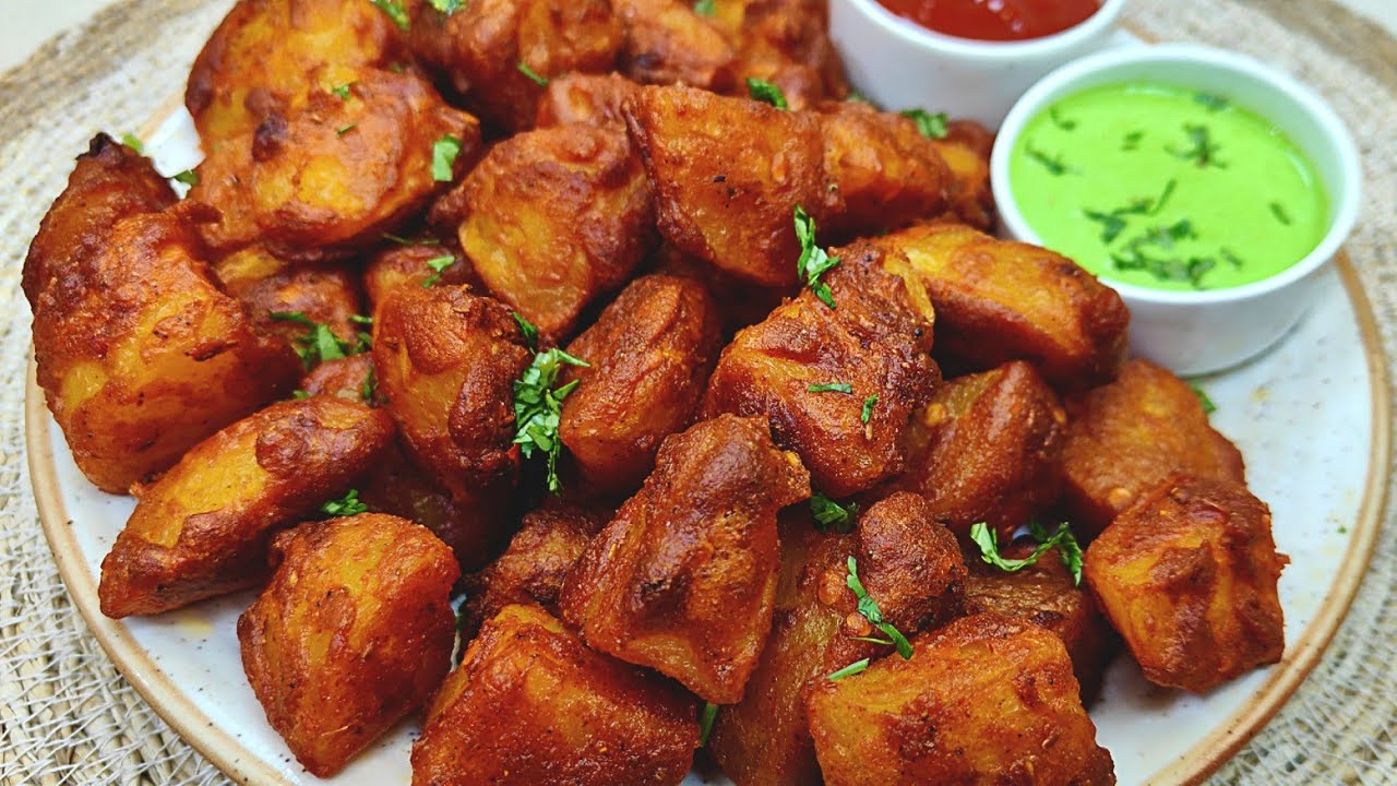 Chatkharedar Crispy Aloo Fry | Tandoori Aloo Fry (Ramzan Special) | Easy Iftar Special Snack Recipe