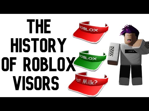 The History Of Roblox Visors By Sim8n Sim8nz Youtube - roblox visors
