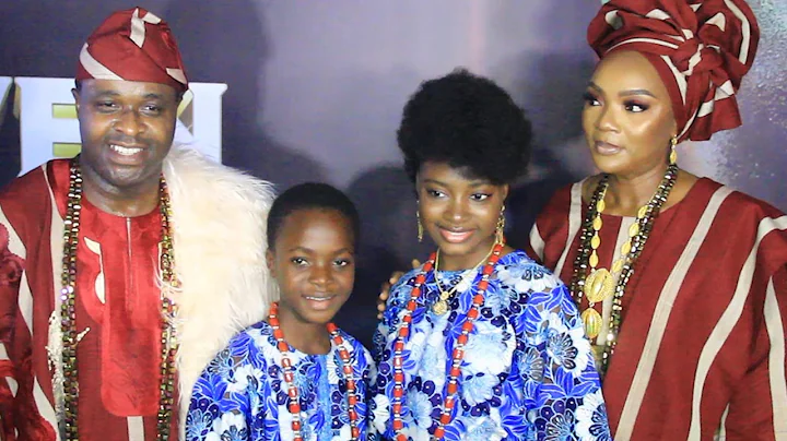 MOMENT FEMI ADEBAYO & CHIOMA AKPOTHA ARRIVED SEVEN DOORS MOVIE PREMIERE