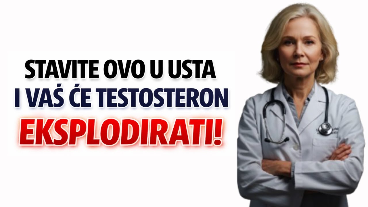 Urolog: Stavite OVO u usta i vaš će testosteron EKSPLODIRATI!