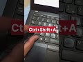 Text ko CAPITAL mein convert karna hai?✔️ Select any text✔️ Press Ctrl + Shift + A #shorts
