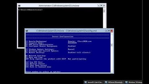 Lab 7 Creating Hyper V Machine Via Remote Desktop