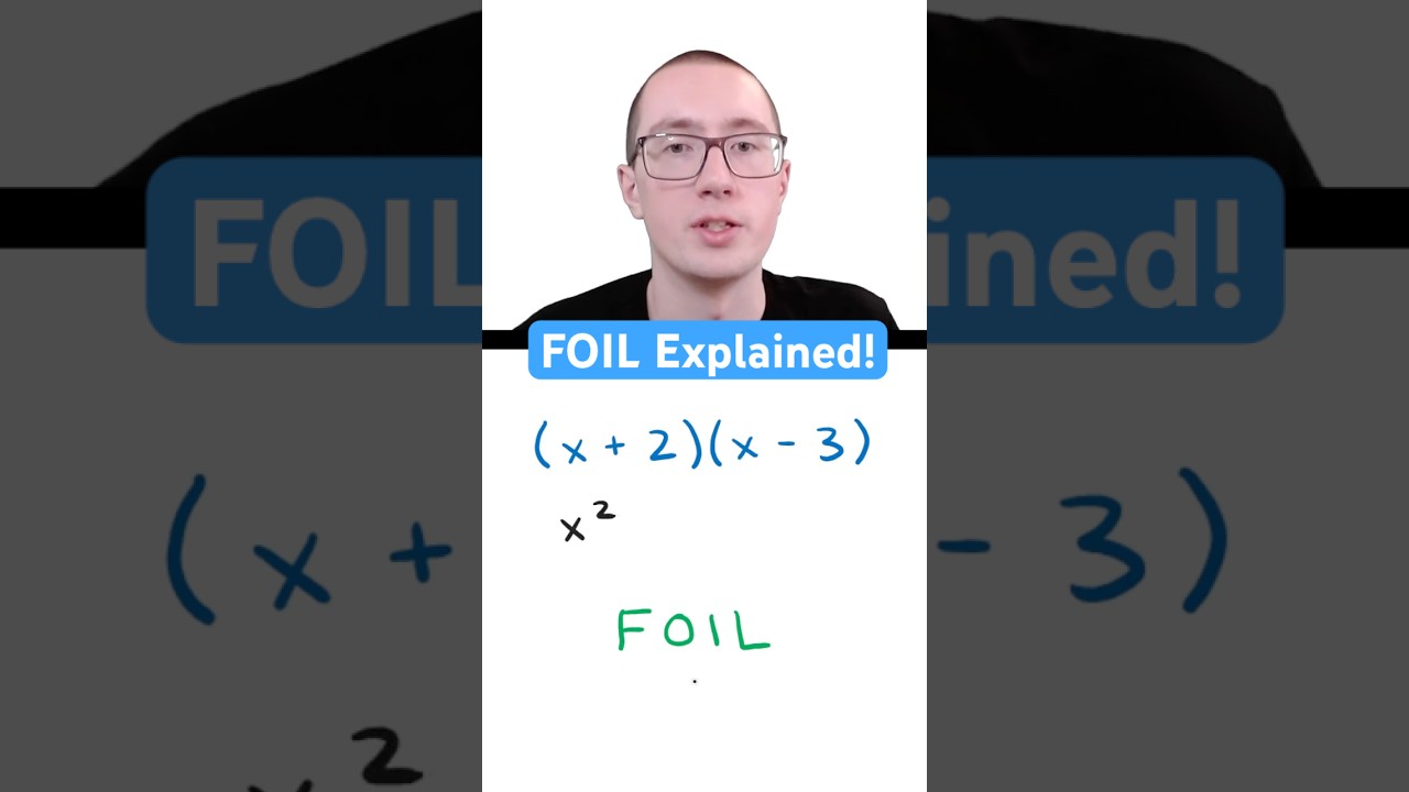 FOIL Explained in 60 Seconds! - YouTube