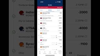 When you hit the 25 leg parlay on opening week of college football. Tune in on our bets of the week.
