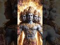 भगवान श्रीकृष्ण का विराट रूप 😱 | Vishwaroop Darshan 🔥 | Mahabharat Divine Scene #shorts