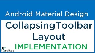 #7.3 Implementing Android CollapsingToolBarLayout | Material Design Support Library screenshot 5