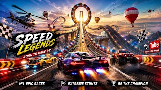 🔥 メガランプGTカーレース – 過激なスタント＆クレイジーなドライビングゲームプレイ！ screenshot 3