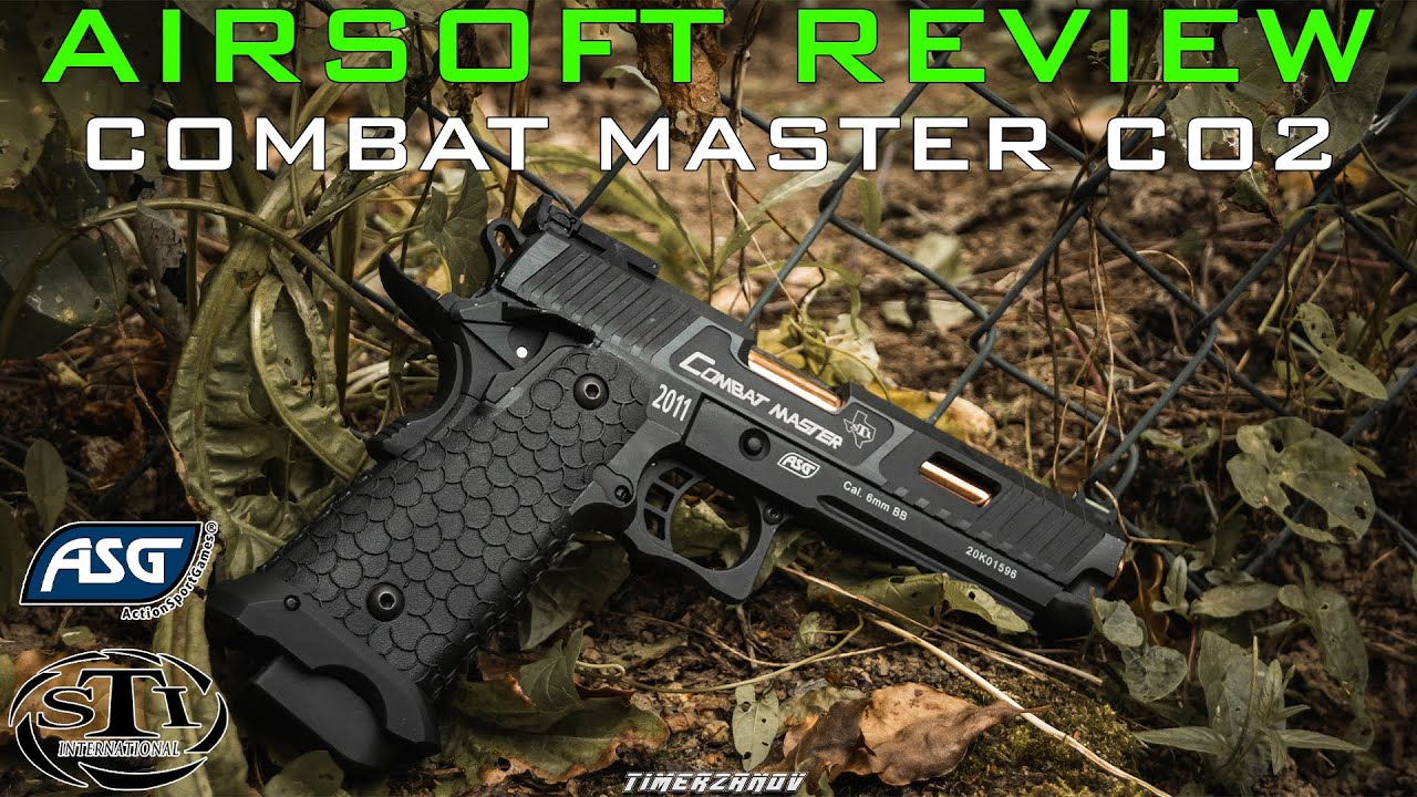 Airsoft Review #88 ASG Combat Master Co2 GBB STI/ASG (GUNS AND TARGETS ...