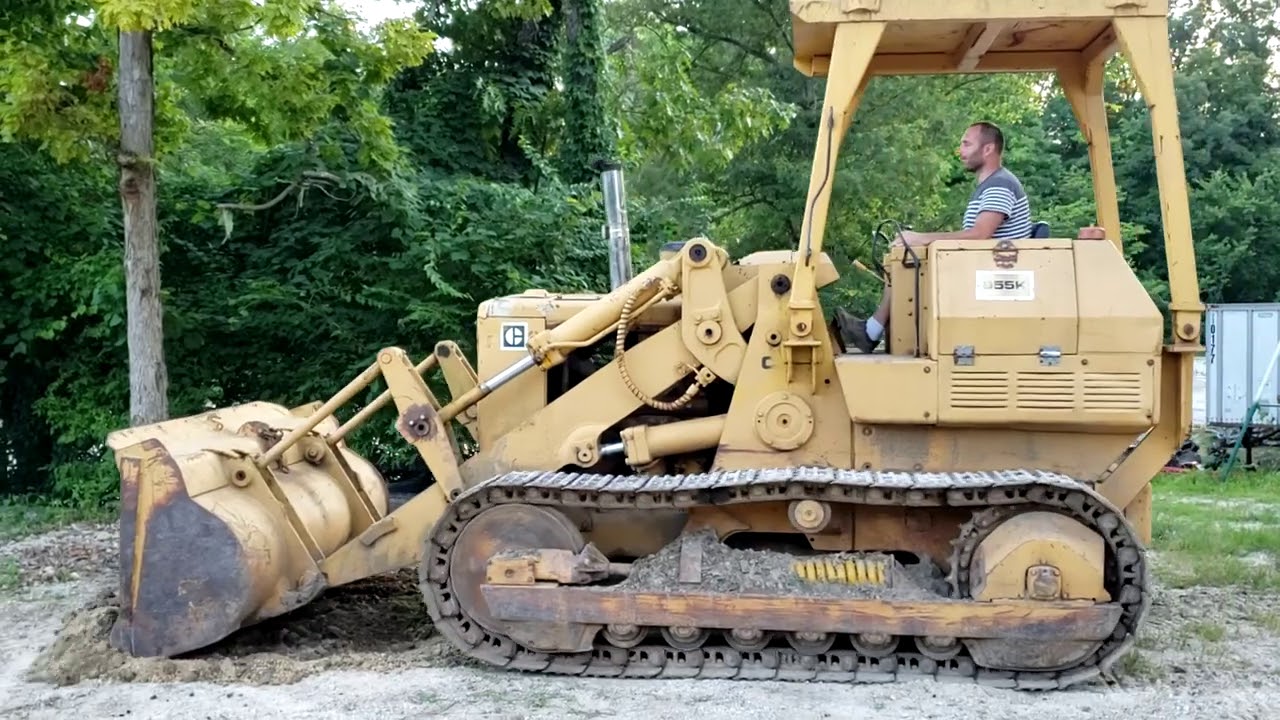 Жизнь в США. Купил себе для дома бульдозер . Caterpillar 955 loader ...