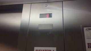 Kone KSS220 Hydraullic Elevator 1 At UNC, Knapp Sanders Building, Chapel Hill NC