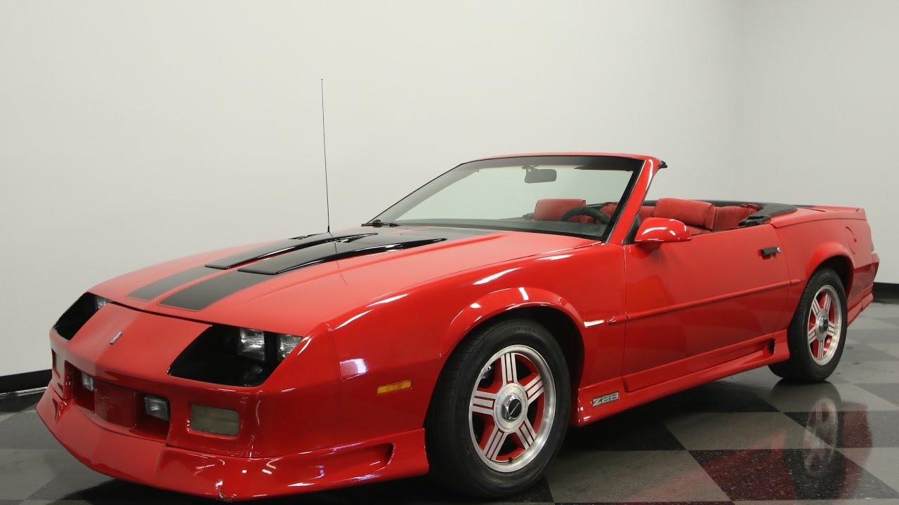 658 TPA 1992 Chevy Camaro Z28 25th Anniversary - YouTube