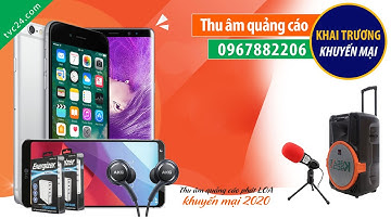 Thu âm quảng cáo Điện thoại di động Bảo Tín MC đọc khuyến mại 0967882206