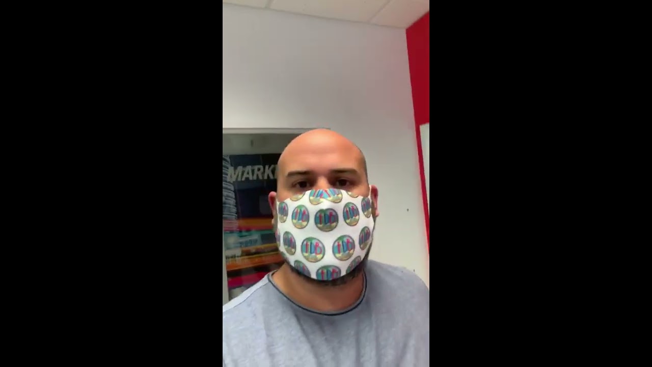 Branded Face Masks with Your Logo on it!!