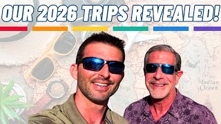 Our 2026 Travel Plans as a Gay Age-Gap Couple | Key West, Mexico City Pride, Philippines & Vietnam✈️