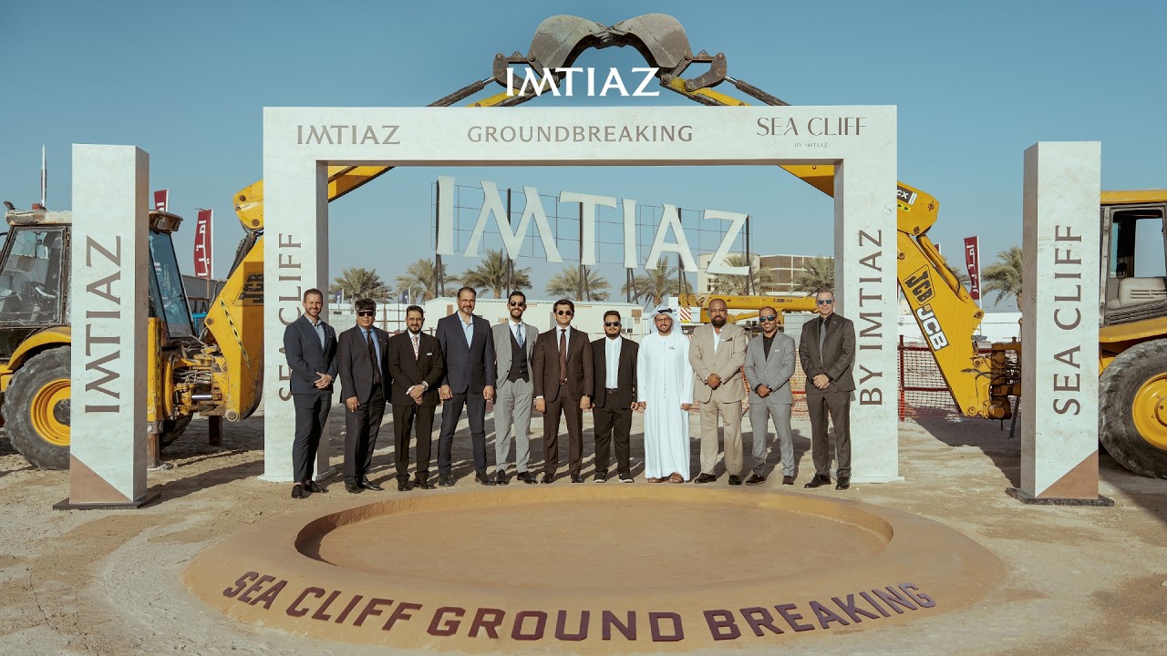 A New Landmark Begins | Sea Cliff by Imtiaz Groundbreaking