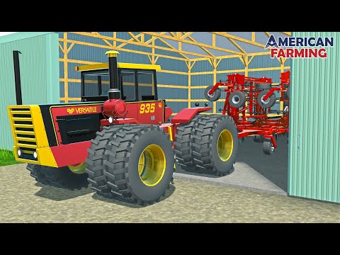 NEW VERSATILE TRACTORS & IMPLEMENTS IN AMERICAN FARMING! (FREE UPDATE)