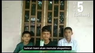 PRAKTEK MATERI TEKS LAPORAN PERCOBAAN BAHASA INDONESIA KELAS IX