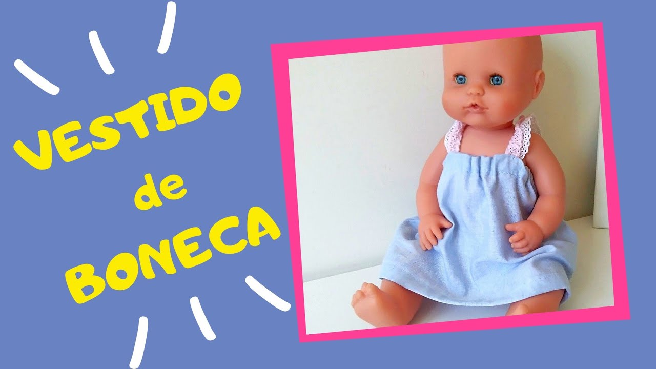 COMO FAZER VESTIDO BONECA AMERICAN GIRL / OUR GENERATION - DIY - Risoleta 