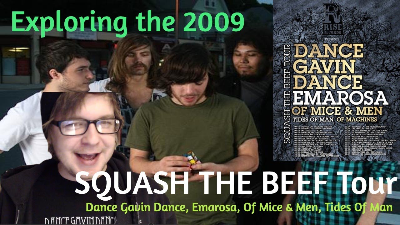 Exploring The Squash The Beef Tour 2009 (DGD, Emarosa, Of Mice & Men
