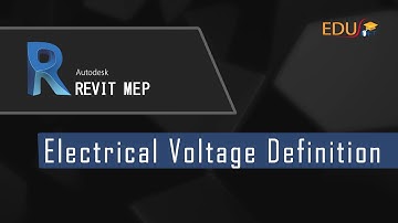 Advance tutorials for Revit MEP: Electrical Voltage Definition in Revit