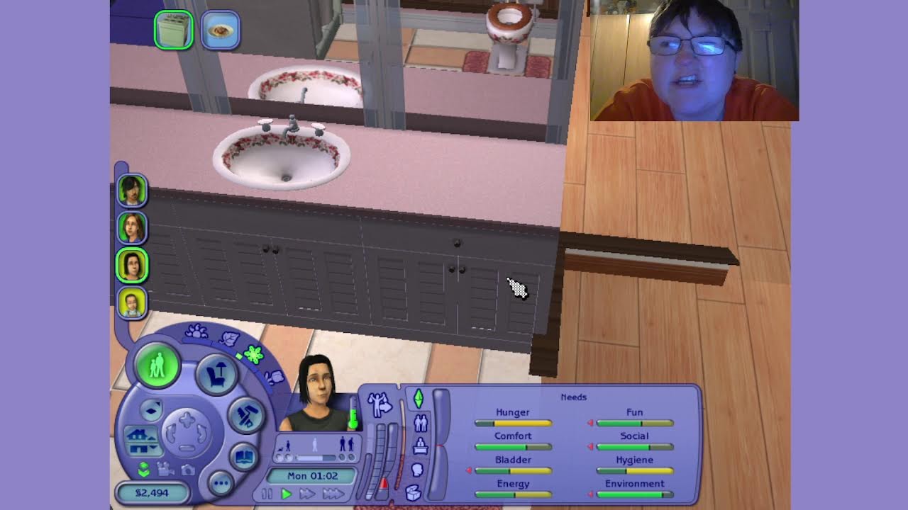 Sims 2 - the Contrary family!