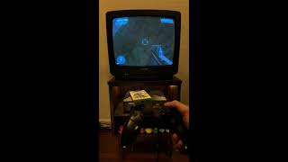 Halo: Combat Evolved Playthrough Part 1 (OG Xbox CRT TV) #halo