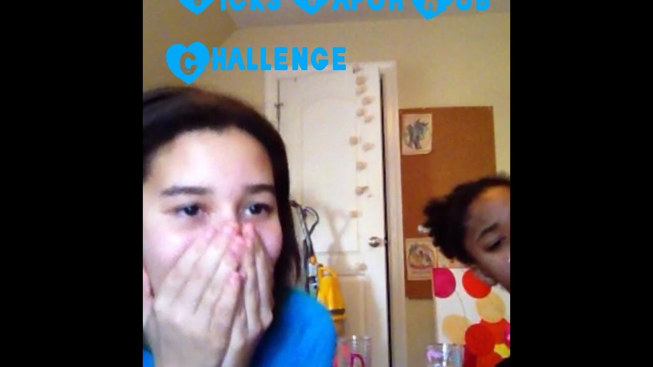 VICKS VAPOR RUB CHALLENGE!!! SISTER CHANNEL!
