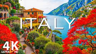 Autumn in Italy 4K UHD 🍁 Tuscany Vineyards, Lake Reflections & Timeless Mediterranean Beauty 🍂