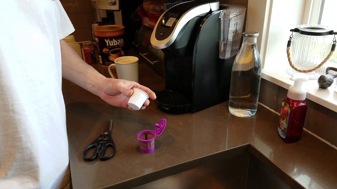 KCup Refillable filter vs. KCup pods YouTube