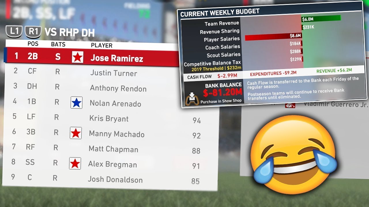 ALL 3RD BASEMAN TEAM BUILD! MLB The Show 19 Franchise Mode