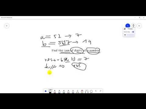 [The Algorithms - MATH] Sum of Digits - YouTube