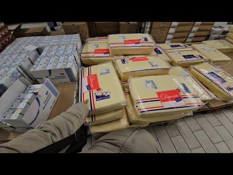 اكبر قالب جبنة بشوفو جولة بسوق الجملة بالمدينة منتجات غير موجودة بالسوبر ماركت