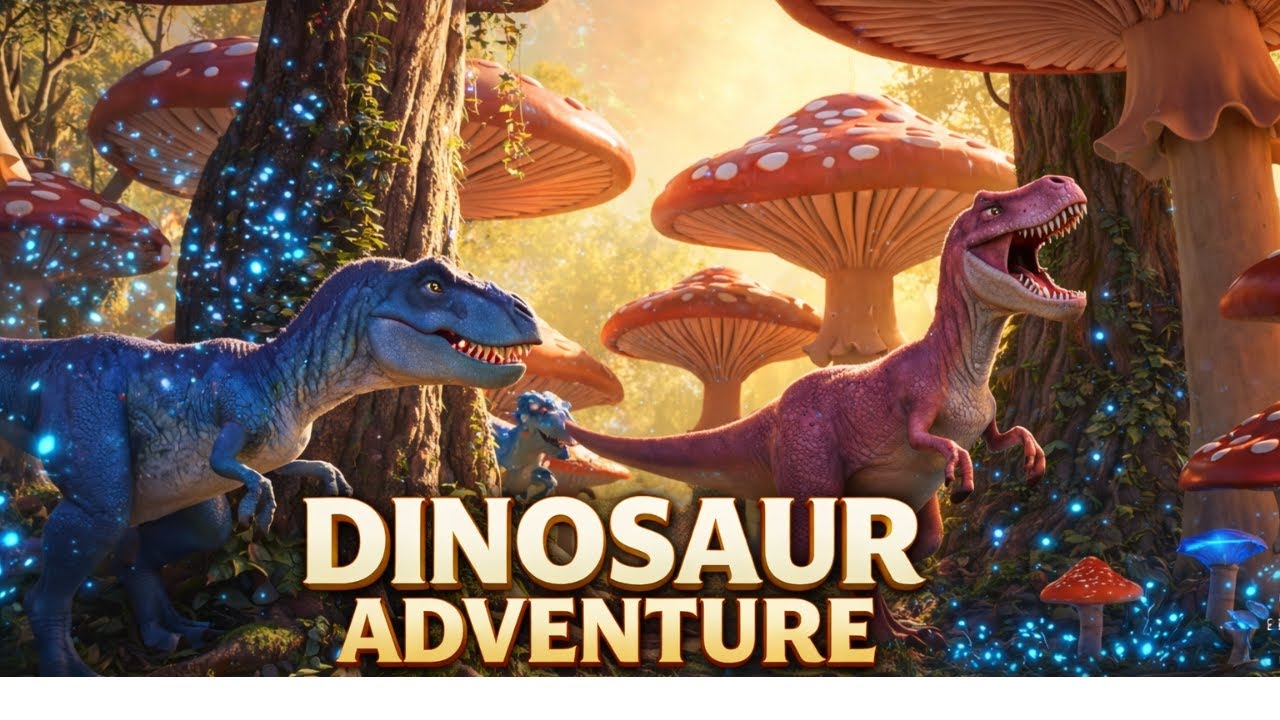 Epic Dino Squad in the Jungle 🌿🦕 Cute 3D Animation | Dino World TV | EP 2