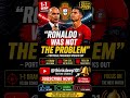 Portugal Manager Defends Ronaldo After Draw!  #CristianoRonaldo  #Ronaldo #Portugal #viralshorts