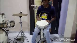WHEN A DRUMMER PLAYS DARBUKA ON BOLLYWOOD SONG ..... WATCH THIS!!!!