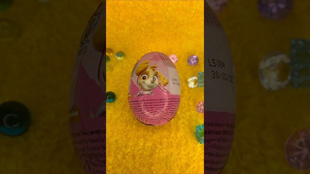 💖🐾 ASMR Unboxing Paw Patrol EGG: Everest OR Skye?! | Sweet Surprise Inside! 🍫🤫 