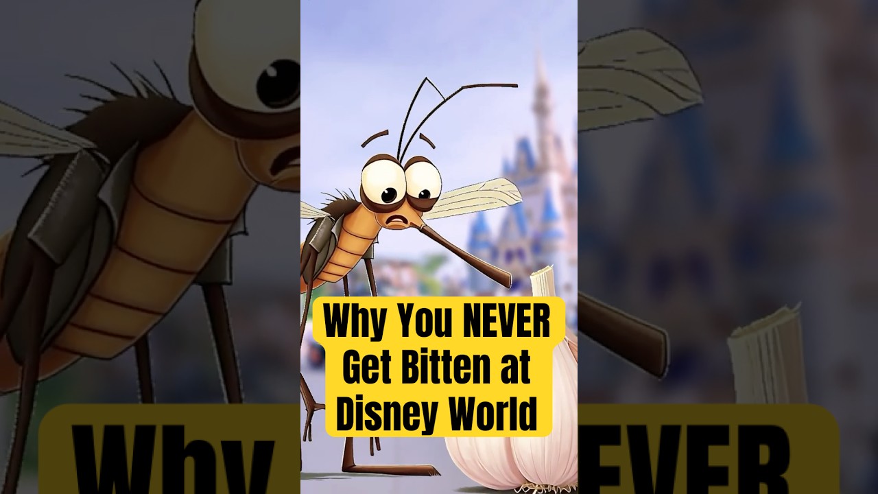 Как Disney отпугивает комаров? Гениальный трюк, который вы никогда не замечали 🦟✨