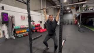 'Swiss Bar' Overhead Squat demonstration