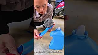 Plastic Waste Utilization: Fabrication of Frying Pan Brush Handle from Detergent Bottle Handle
