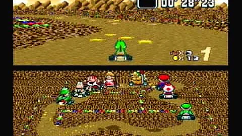 Super Mario Kart-Ep.6-Choco Island 1