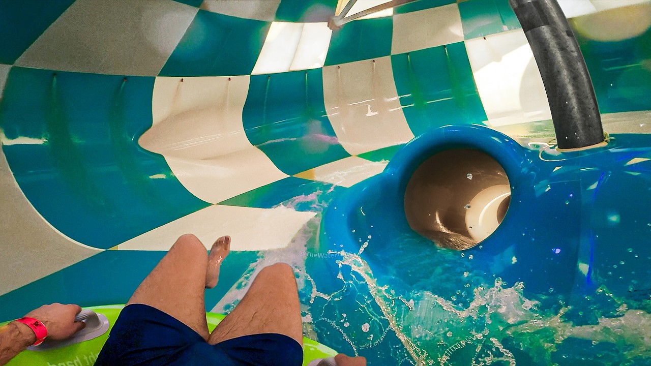 Space Bowl Water Slide at Aqualibi