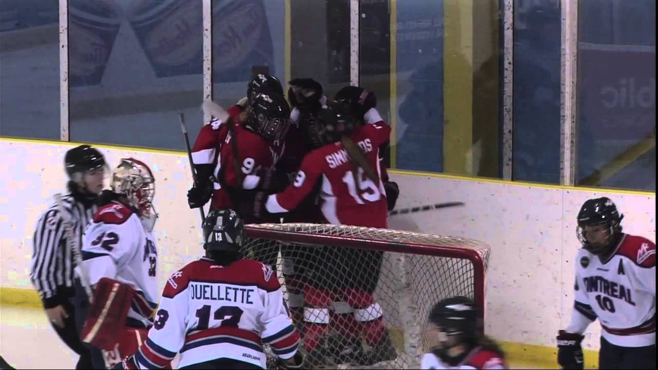 CWHL highlights - Montreal Stars at Brampton Thunder (Nov 15, 2014)
